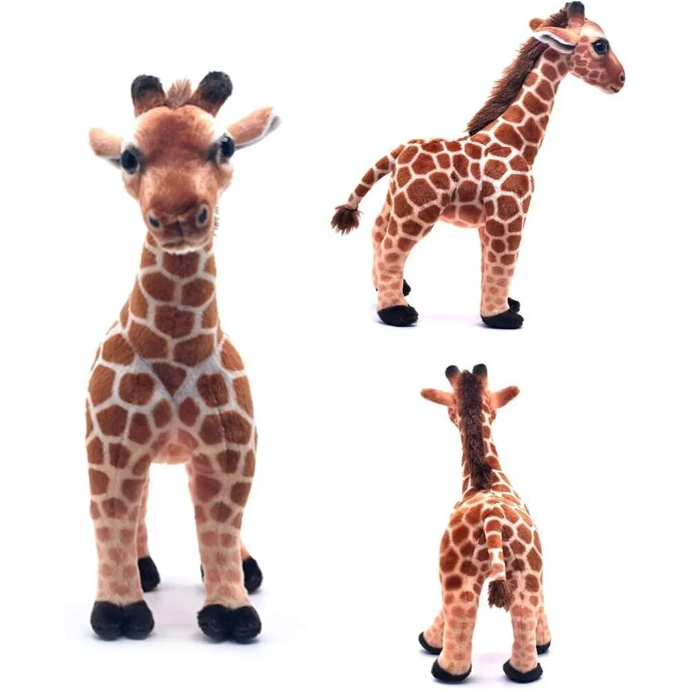 14'' Lifelike Stuffed Giraffe Doll, Cute Soft Stuffed Animals Plushies Toys